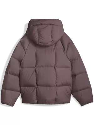 Női kabát PUMA HOODED DOWN PUFFER JACKET 68839288 MAZSOLA