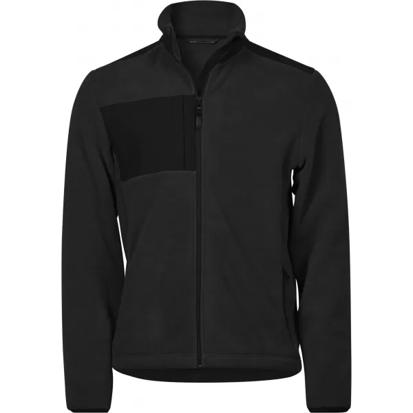  Férfi pulóver TEE JAYS | TJ 9120 FEKETE/FEKETE 
