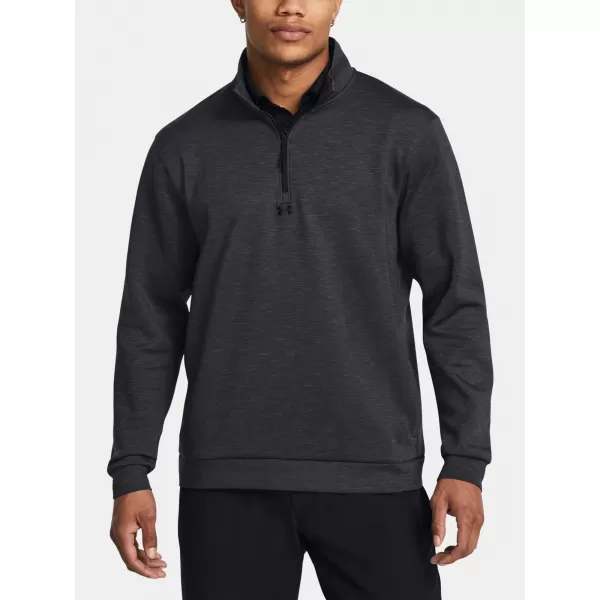  Férfi pulóver UNDER ARMOUR UA DRIVE MIDLAYER PULLOVER FEKETE 