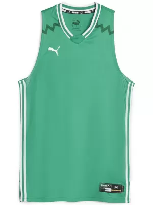 Férfi mez PUMA HOOPS TEAM GAME JERSEY 67662806 BORSZÖLD
