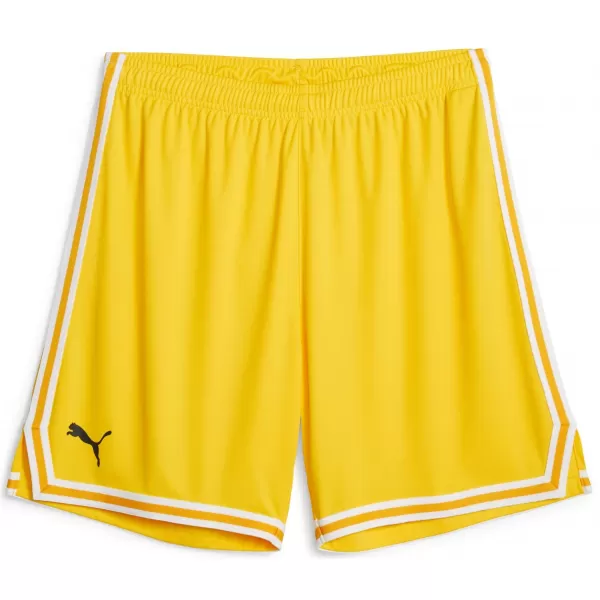  Rövidnadrág PUMA HOOPS TEAM GAME SHORT 67662905 SZÁMÍTÓGÉPES SÁRGA 