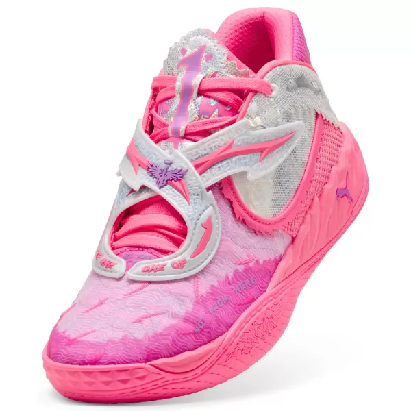  Férfi cipő PUMA MB.05 WORLD TOUR 31212901 NAPSÜTÉS/TISZTA BÍBORVÖRÖS 