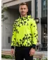 Férfi prémium funkcionális pulóver ALTISPORT VOJ/ALM108MI01 NEON SÁRGA