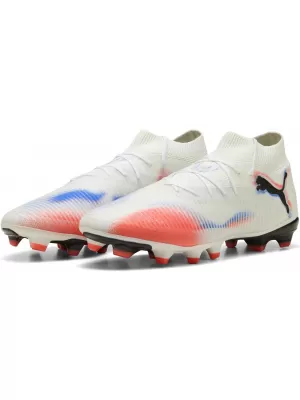 Futballcipők PUMA FUTURE 8 PRO FG/AG 10858801 WHITE/ FEHÉR/PUMA FEKETE/VILÁGÍTÓ VÖRÖS