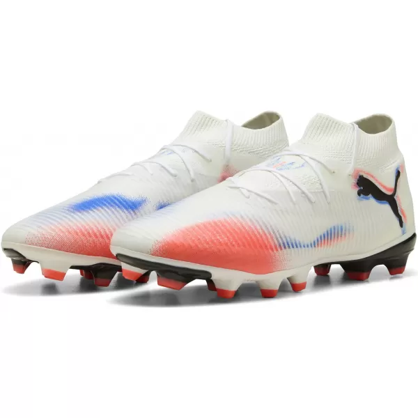  Futballcipők PUMA FUTURE 8 PRO FG/AG 10858801 WHITE/ FEHÉR/PUMA FEKETE/VILÁGÍTÓ VÖRÖS 