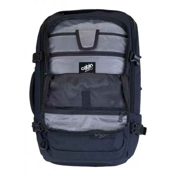  Hátizsák CABINZERO ADVENTURE PRO 32L TELJESEN FEKETE 