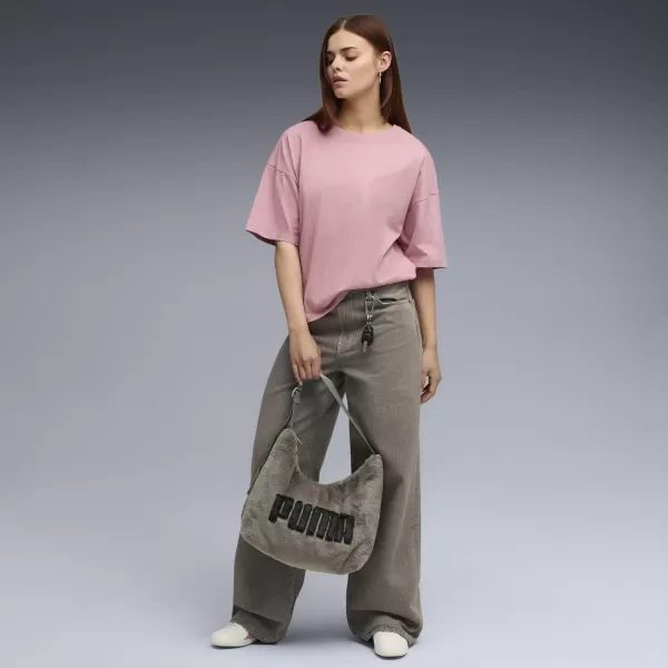  Női póló PUMA HER OVERSIZED TEE 68814865 KIEGYENSÚLYOZOTT RÓZSASZÍN 