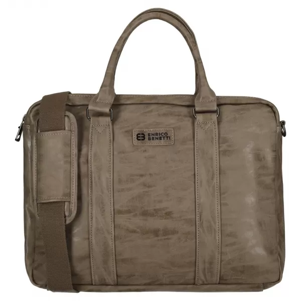  Táska ENRICO BENETTI ROTTERDAM 15 NOTEBOOK BAG KÖZEPES SZÜRKÉS 