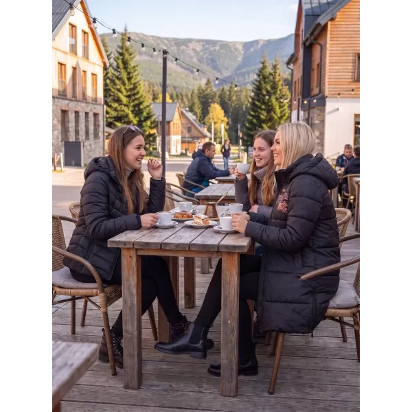  Kabát KIXMI VERONA FEKETE 