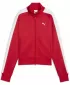 Női pulóver PUMA T7 ALWAYS ON SHORT TRACK JACKET 62979611 MINDIG PIROS