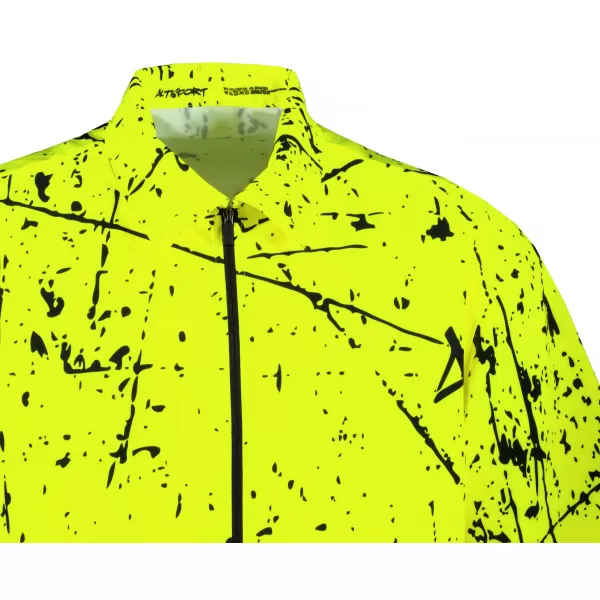  Prémium férfi ing ALTISPORT VOJ/ALM034KOS01 NEON SÁRGA 