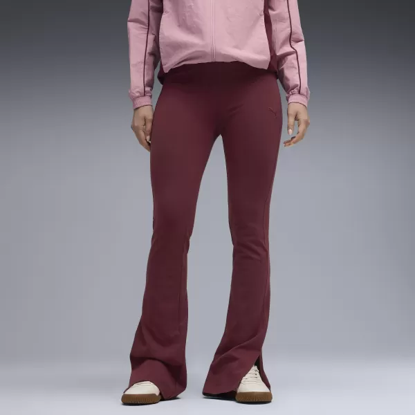  Női leggings PUMA HER HIGH-WAIST FLARED LEGGINGS 68815696 RUBIN CSILLOGÁS 