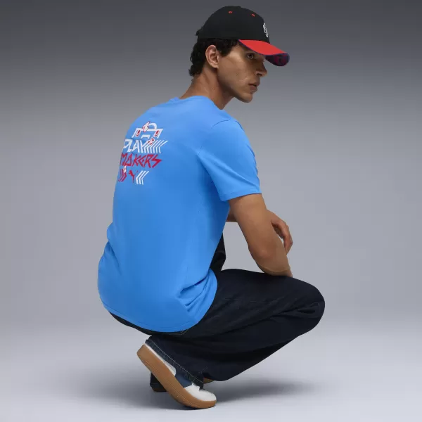  Ing PUMA NEYMAR JR PLAYMAKER TEE 66032110 PUMA CSAPAT KIRÁLYI/PUMA PIROS 