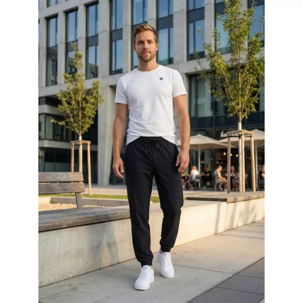  Férfi nadrág ALTISPORT ATS JOGGER CLASSIC - FIT FEKETE 