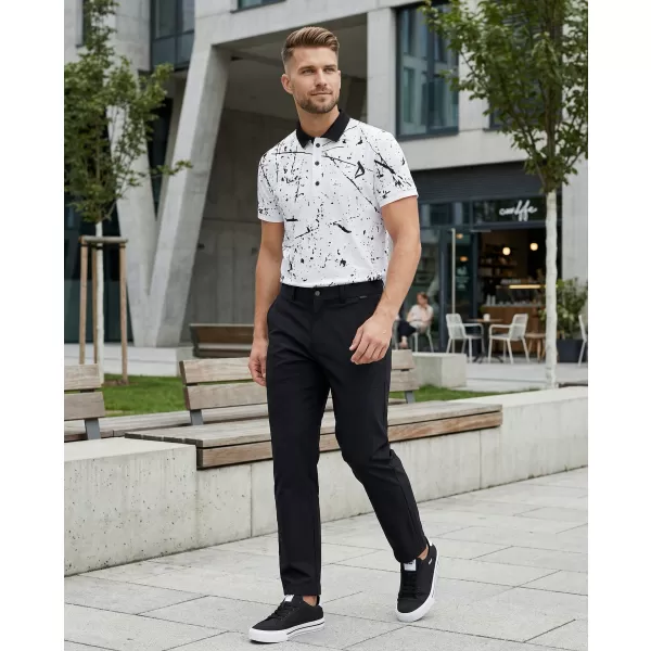  Férfi nadrág ALTISPORT ATS TROUSER CLASSIC-FIT FEKETE 