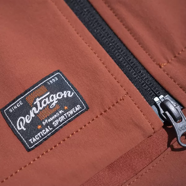  Kabát PENTAGON ELITE LIGHT SOFTSHELL JACKET K08044 BARNA SZÜRKE/MIX 