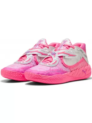 Férfi cipő PUMA MB.05 WORLD TOUR 31212901 NAPSÜTÉS/TISZTA BÍBORVÖRÖS