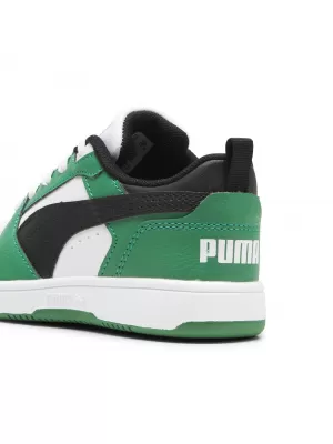 Csizma PUMA REBOUND V6 LO PS 39383405 PUMA FEHÉR/PUMA FEKETE/ZÖLD