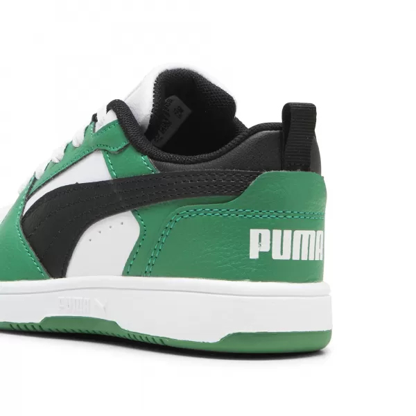 Csizma PUMA REBOUND V6 LO PS 39383405 PUMA FEHÉR/PUMA FEKETE/ZÖLD 
