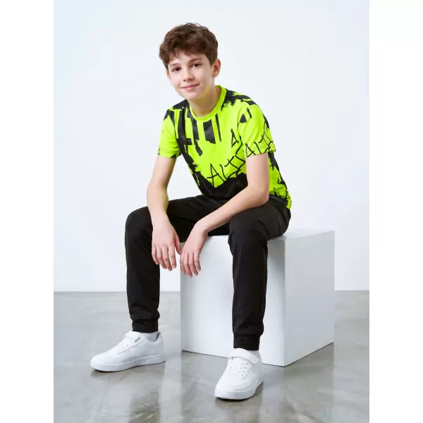  Gyermekfunkciós T -piró prémium ALTISPORT VOJ/ALK076TR01 FEKETE/FLUO SÁRGA 