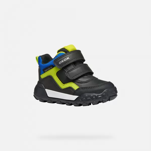  Fiúk első lépései GEOX TREKKYUP ABX B566LB0MEFUC9299 FEKETE 