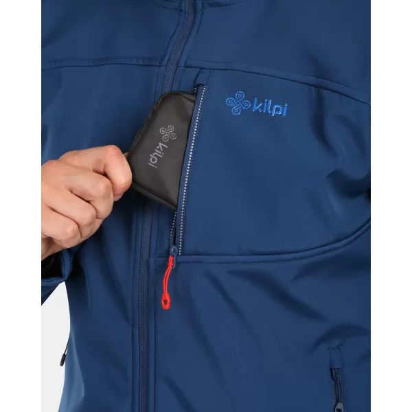 Férfi softshell kabát KILPI RAVIO-M ZM0129KI SÖTÉTKÉK 