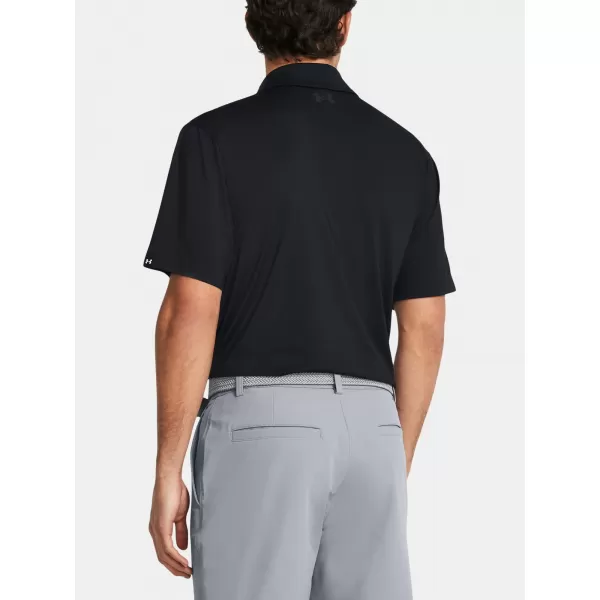  Férfi póló UNDER ARMOUR UA T2G POLO LB 1383255-001 FEKETE 