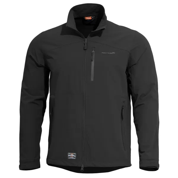  Kabát PENTAGON ELITE LIGHT SOFTSHELL JACKET K08044 FEKETE 