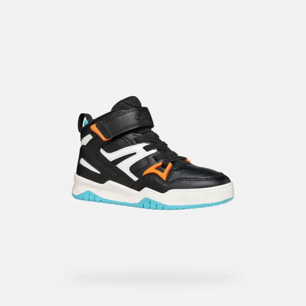  Fiú tornacipő GEOX PERTH J567RA054FUC0038 FEKETE 