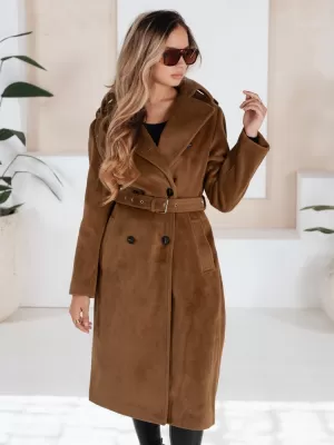 Női kabát DSTREET NY0761 BARNA