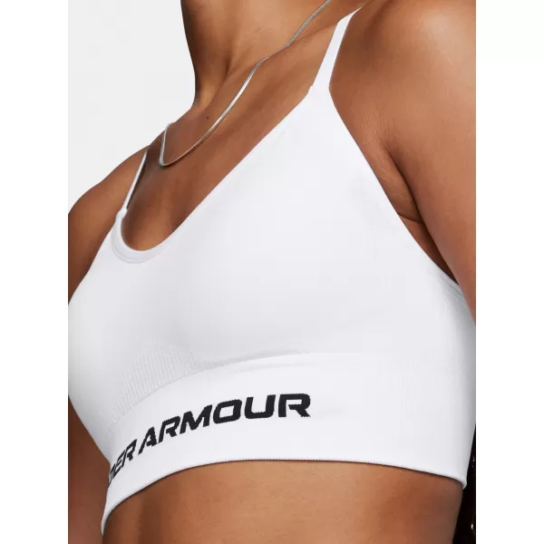  Női melltartó UNDER ARMOUR VANISH SEAMLESS LOW BRA 1384417-100 FEHÉR 
