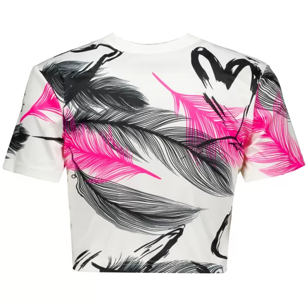  Női prémium crop top ALTISPORT VOJ/ALW001TR07 FEHÉR 