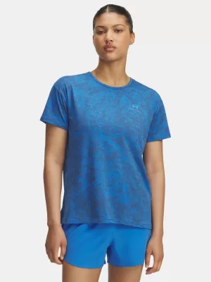 Női póló UNDER ARMOUR VANISH ENERGY SS 2.0 PRINT 1389222-402 KÉK
