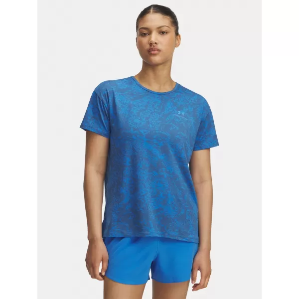  Női póló UNDER ARMOUR VANISH ENERGY SS 2.0 PRINT 1389222-402 KÉK 