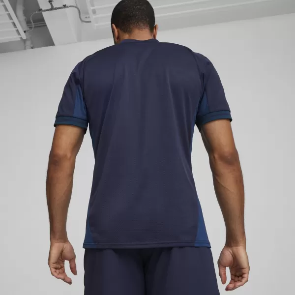  Férfi mez PUMA TEAMFINAL JERSEY 70573706 PUMA NAVY/FEHÉR/PERZSA KÉK 