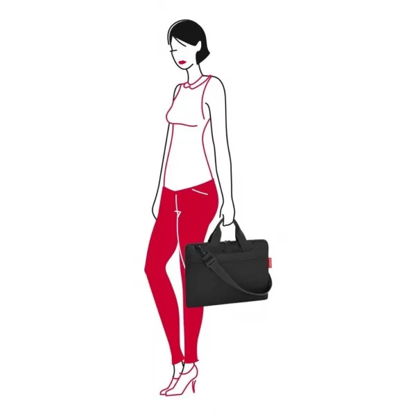  Táska REISENTHEL NETBOOKBAG FEKETE 