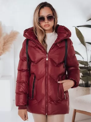 Női kabát DSTREET TY5005 PIROS