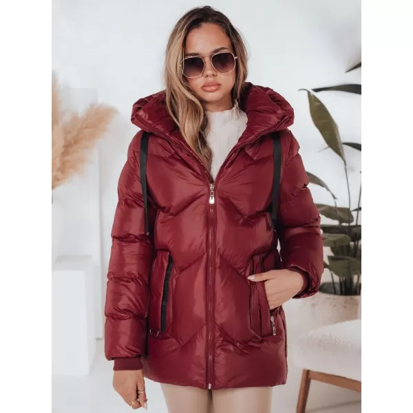  Női kabát DSTREET TY5005 PIROS 