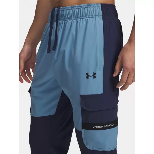  Férfi sportnadrág UNDER ARMOUR UA TECH UTILITY WOVEN PANT 6004966-403 KÉK 