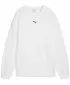 Női pulóver PUMA ESS OVERSIZED CREW FL 68540002 PUMA FEHÉR