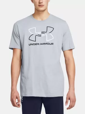 Férfi póló UNDER ARMOUR UA GL FOUNDATION UPDATE SS 1382915-011 SZÜRKE
