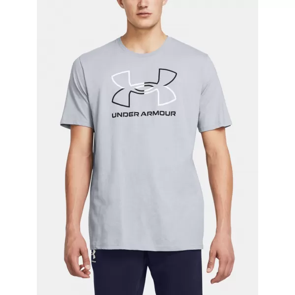  Férfi póló UNDER ARMOUR UA GL FOUNDATION UPDATE SS 1382915-011 SZÜRKE 