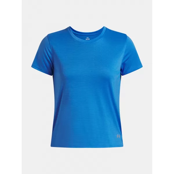  Női póló UNDER ARMOUR UA LAUNCH SHORTSLEEVE 1382434-402 KÉK 