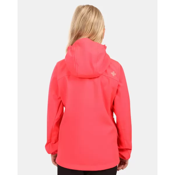  Gyermek softshell kabát KILPI RAVIA-J ZJ0115KI RÓZSASZÍN 