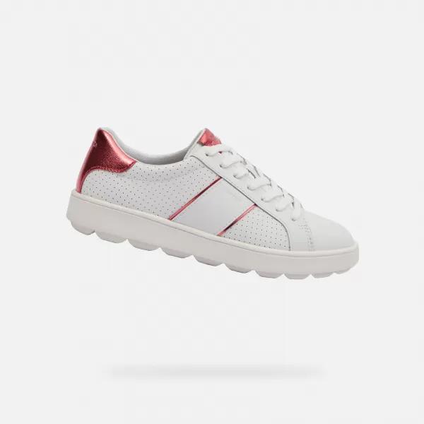  Női tornacipő GEOX SPHERICA ECUB-1 G000835 FEHÉR 
