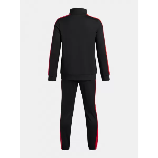  Fiúk készlet UNDER ARMOUR UA RIVAL KNIT TRACK SUIT 1363290-006 FEKETE 