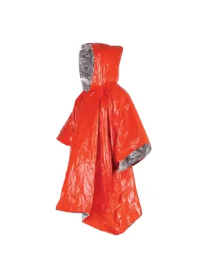 Egy poncsó PENTAGON ZERO HOUR EMERGENCY PONCHO D20103 NARANCS
