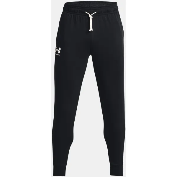  Férfi melegítőnadrág UNDER ARMOUR UA RIVAL TERRY JOGGER 1380843-001 FEKETE 