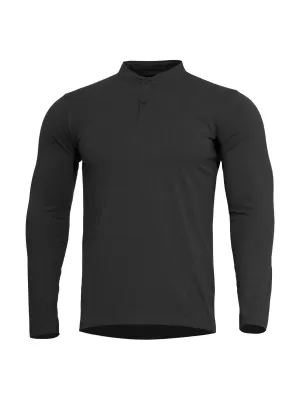 Ing PENTAGON ROMEO 2.0 HENLEY SHIRT K09016 FEKETE
