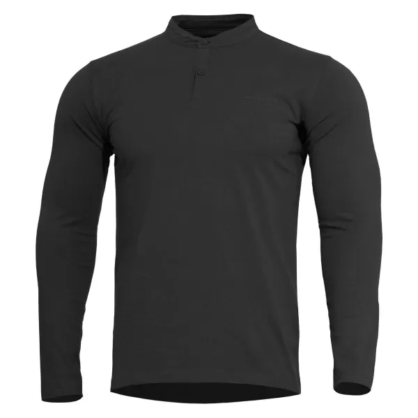  Ing PENTAGON ROMEO 2.0 HENLEY SHIRT K09016 FEKETE 